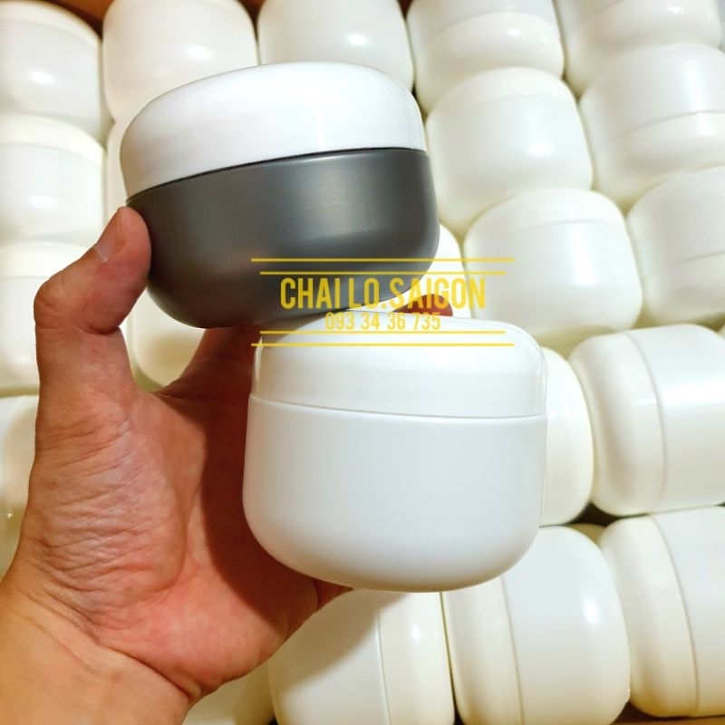 Hủ đựng kem body mẫu mới 100g, 150g, 200g, 250g, 300g, 350g, 400g chiết mỹ phẩm