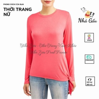 Nữ - Áo tay dài TIME&TRUE thun mịn đẹp xuất khẩu