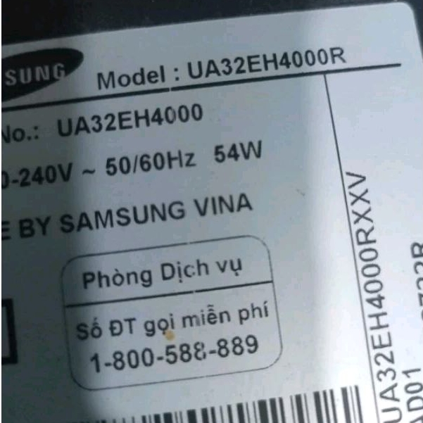 Bo nguồn 26EH4000, 32EH4000, 32EH4003