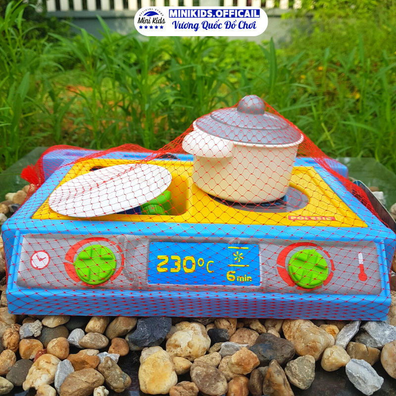 Đồ chơi nấu ăn ,nhà bếp NATALI số 2 - Màu sắc tươi sáng, nhựa ABS an toàn  MiniKids