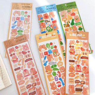Set 2 Tấm Sticker Vintage Trang Trí Sổ Tay Bullet Journal