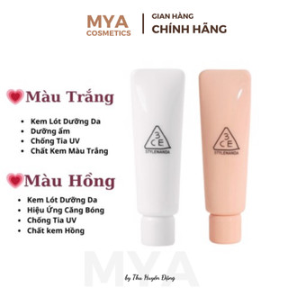 Kem Lót 3CE Glow Beam 45ml (Hồng)