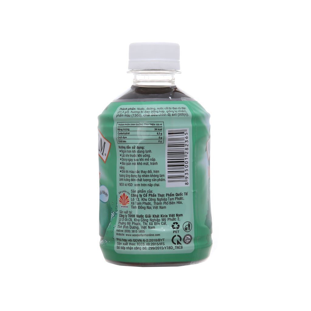 Trà Bí Đao Chai Wonderfarm Thùng 24 Chai