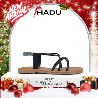 Sandal bệt nữ quai chéo katifa k004s dây đan rọ quai hậu thun êm mềm bảo hành 12t