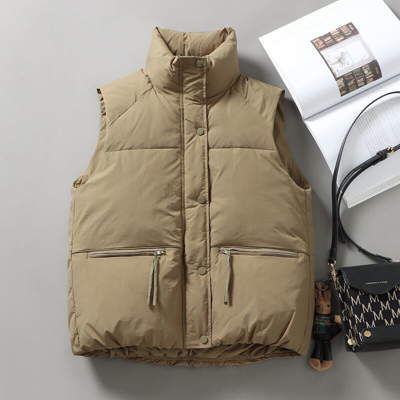 Áo phao  gile  nữ phong cách  hàn quốc kèm ảnh thật