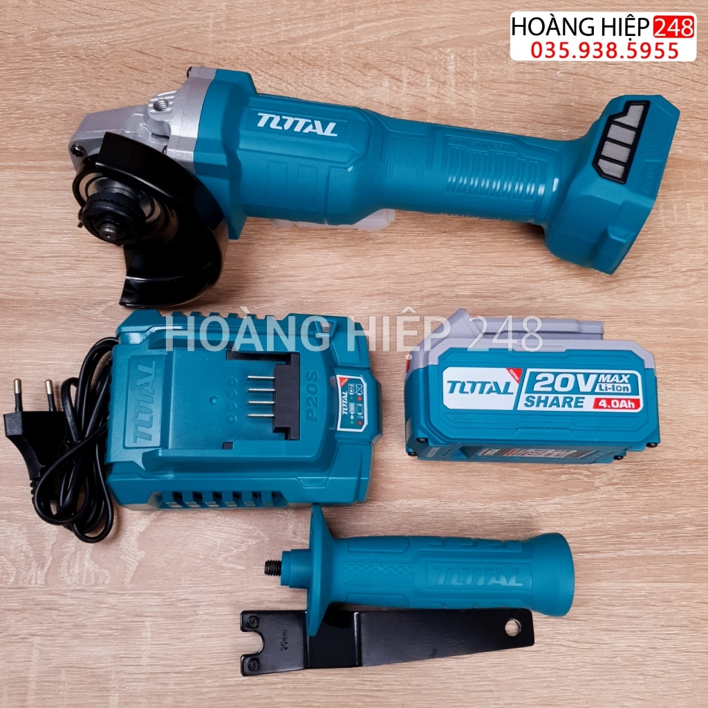 Máy mài Total 20v TAGLI20107 (hàng tách combo giá tốt)