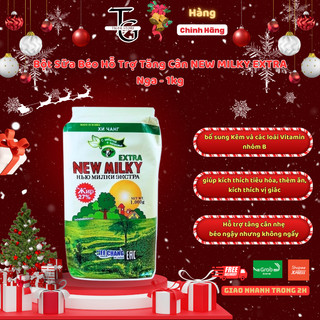 Bột sữa béo hỗ trợ tăng cân new milky extra nga - 1kg