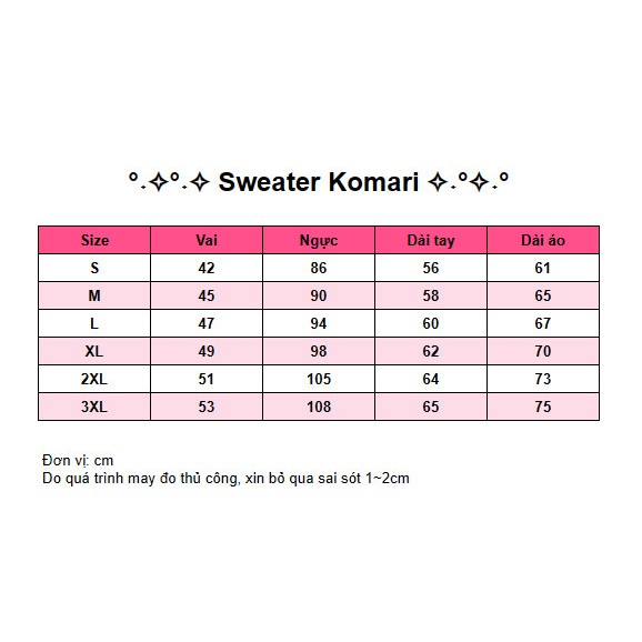 Áo sweater fanclub Komari - anime Hikikomari