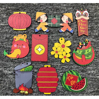 Combo 40 Set Treo Trang Trí Tết (Chat Chọn Mẫu)