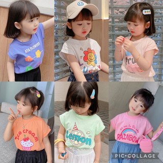 Lyvyshop - (Cotton SG chính phẩm) Áo thun bé gái siêu dễ thương từ 10-30kg