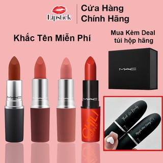  Son môi MAC Powder Kiss Lipstick 925 marrakesh-mere full 3g mới 2021 Lipstick Offical Store 