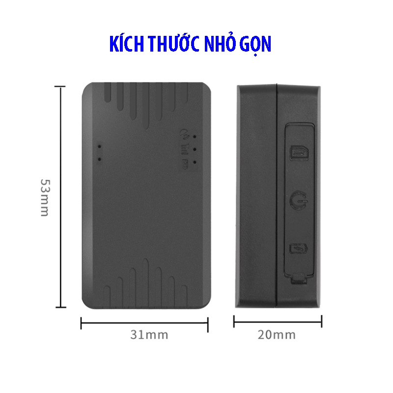 Định vị không dây, Định vị GPS 4G PHẦN MỀM MIỄN PHÍ bảo hành chính hãng PIN 7 NGÀY 2B-20D