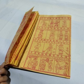 (Xấp 10 tờ)Giấy cúng cải vận, giải hạn,xả s ui/Giấy bạc cải loại thường