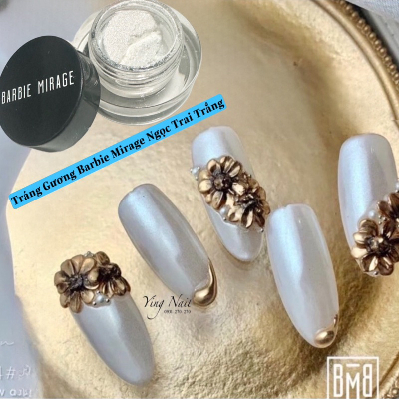 Tráng Gương Ánh Trai Trắng BARBIE MIRAGE