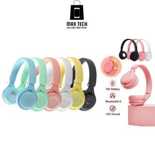 Tai nghe chụp tai bluetooth y08 không dây có mic, âm bass cực chất, nghe nhạc cực hay, có thể gập lại