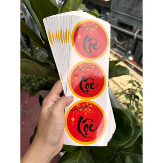 45 Tem Tết 7,8cm -  Bóng Dày