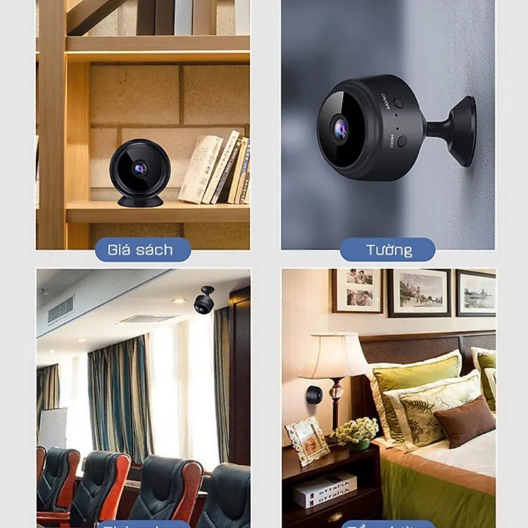 Camera WIFI Quan Sát Truy Cập Từ xa HD - Camera IP WIFI Gia Đình Không Dây