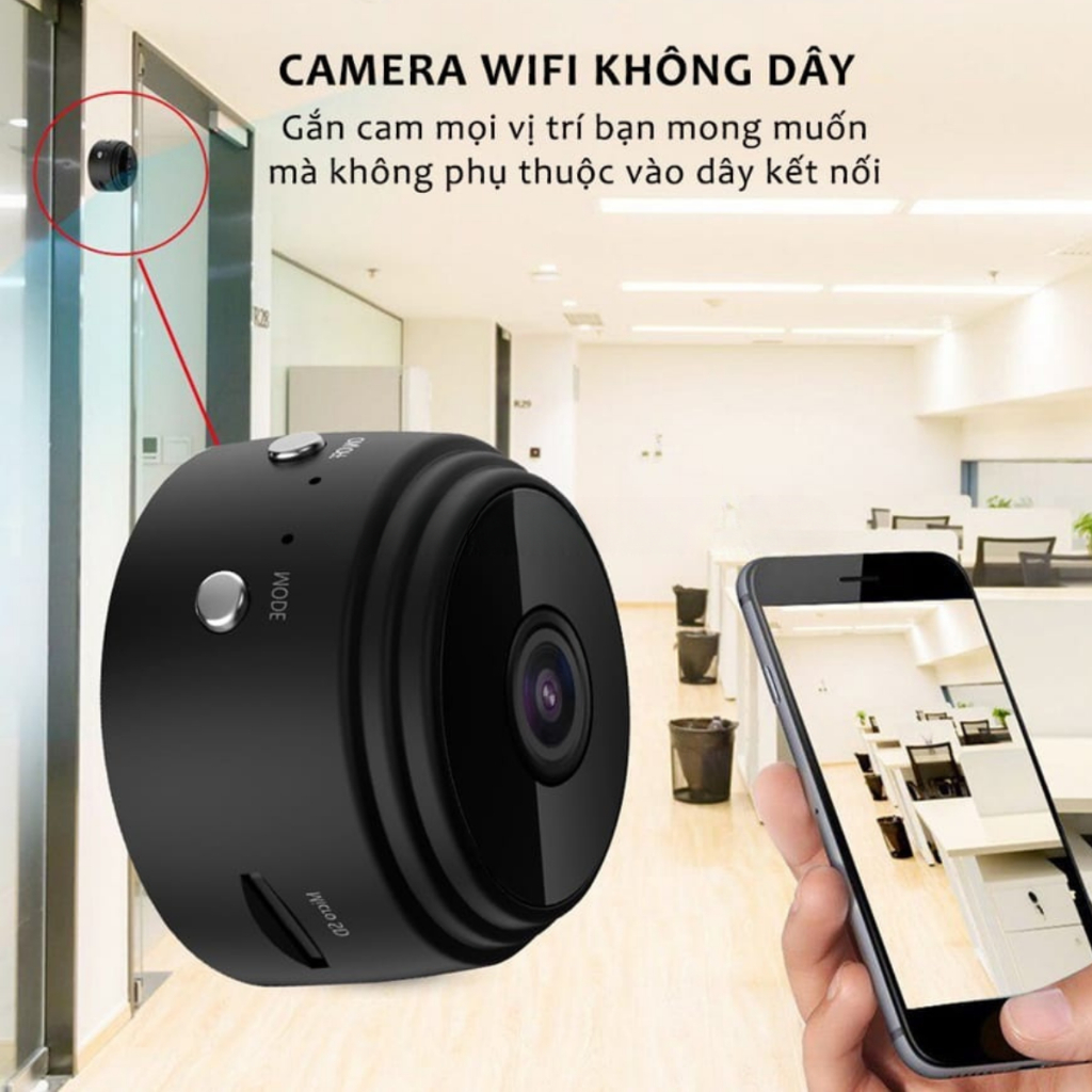 Camera WIFI Quan Sát Truy Cập Từ xa HD - Camera IP WIFI Gia Đình Không Dây