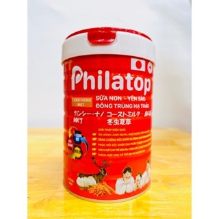 Sữa Philatop Yến Sào đông trùng hạ thảo hỗ trợ sức khỏe hộp*900g