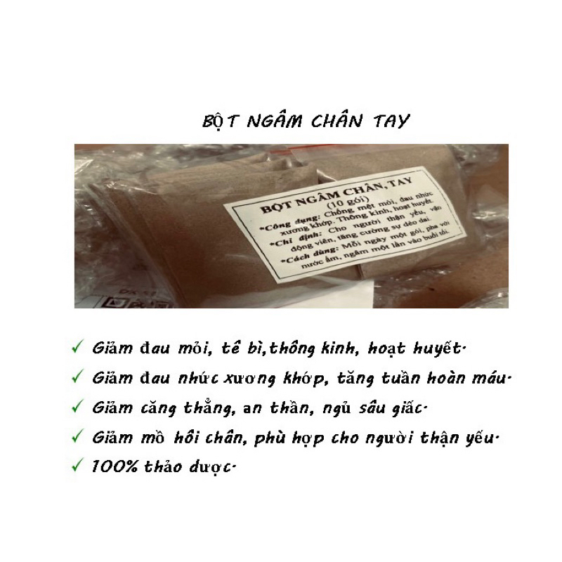 Bột Ngâm Chân Thải Độc Gia Truyền