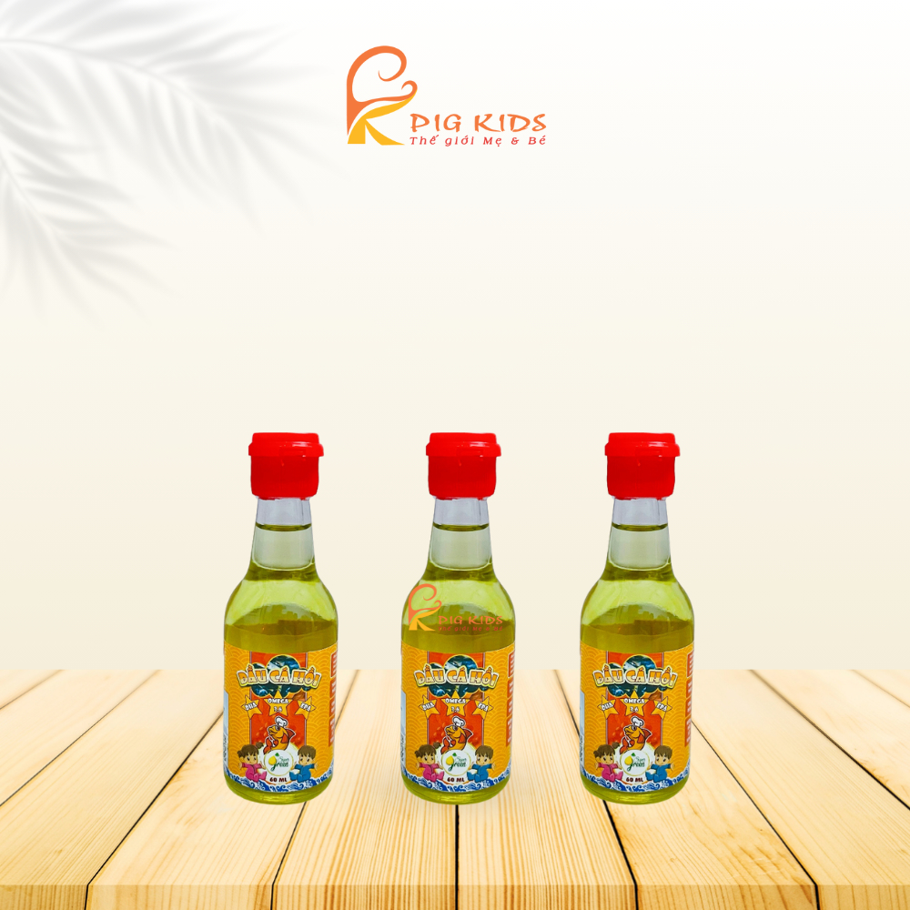 Dầu ăn dặm cá hồi SuperGreen 60ml