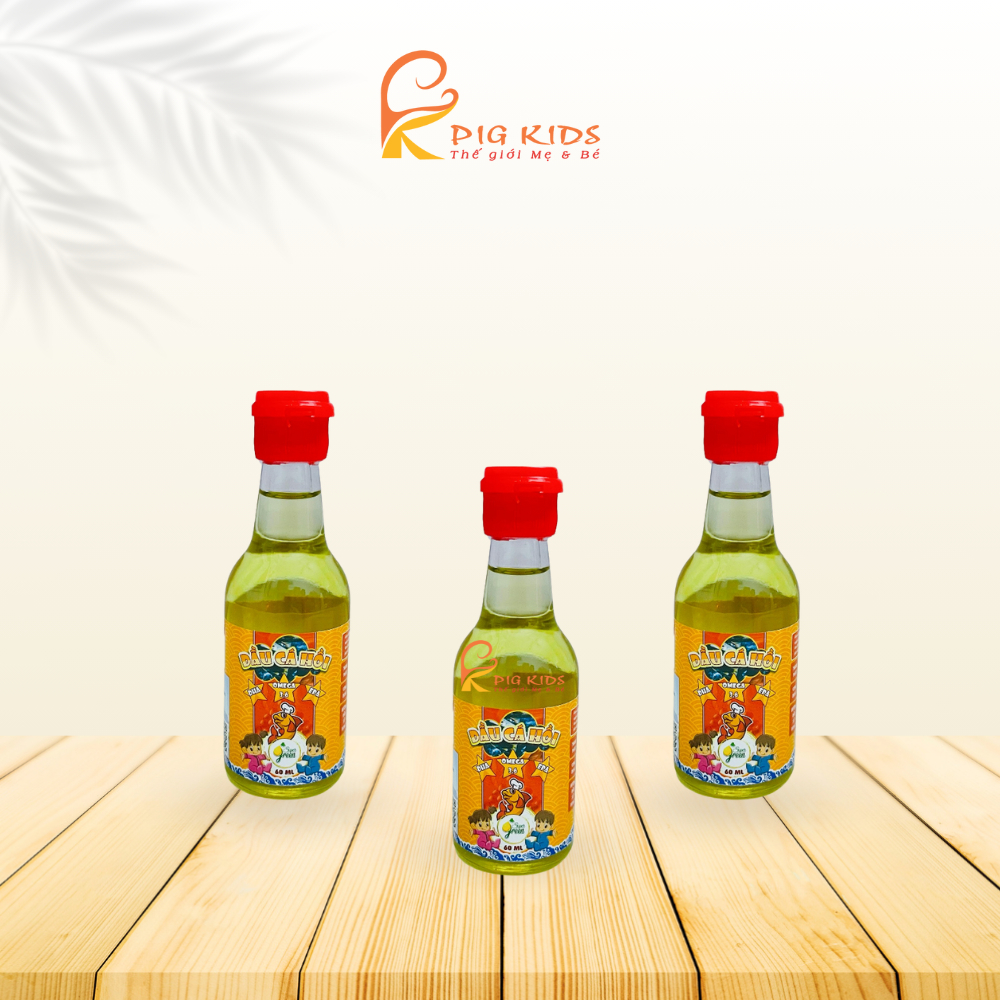 Dầu ăn dặm cá hồi SuperGreen 60ml