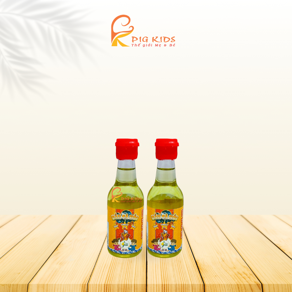 Dầu ăn dặm cá hồi SuperGreen 60ml