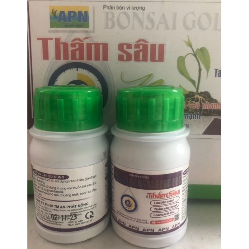 1 chai thấm sâu 30giây của An phát nông diện mạo mới