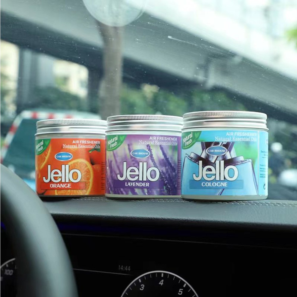 Hộp Sáp Thơm Khử Mùi Thơm Phòng Jello 220gr - Sáp Thơm Phòng Để Bàn, Ô Tô, Tủ Quần Áo