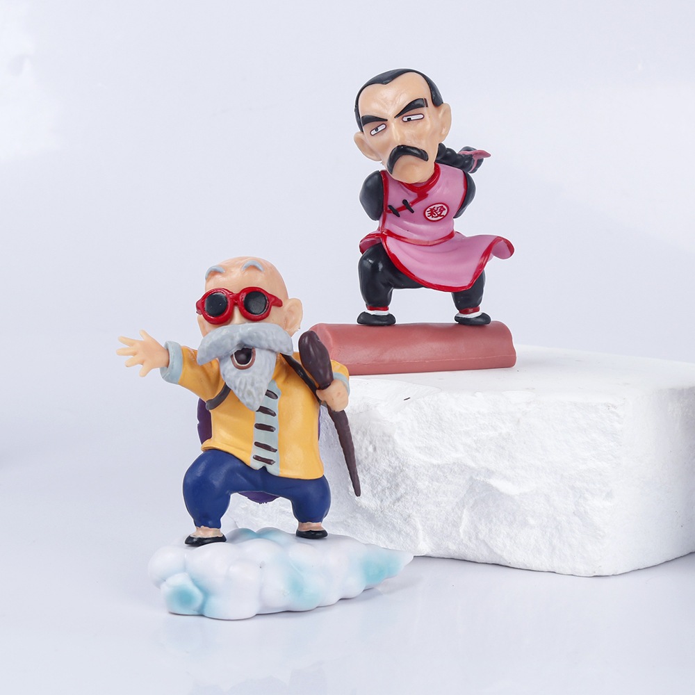 Mô Hình Dragon Ball, Bộ 7 Nhân Vật  Truyện 7 Viên Ngọc Rồng, Tượng Cao 8cm, Decor Trang Trí, Bộ Sưu Tập Nhân Vật