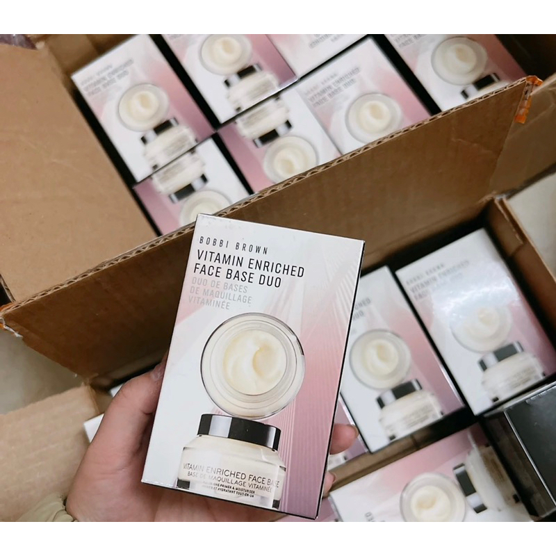 Kem lót Bobbi Brown hũ 50ml cấp ẩm, bảo vệ da, hạn chế mốc nền (đủ bill sale US)