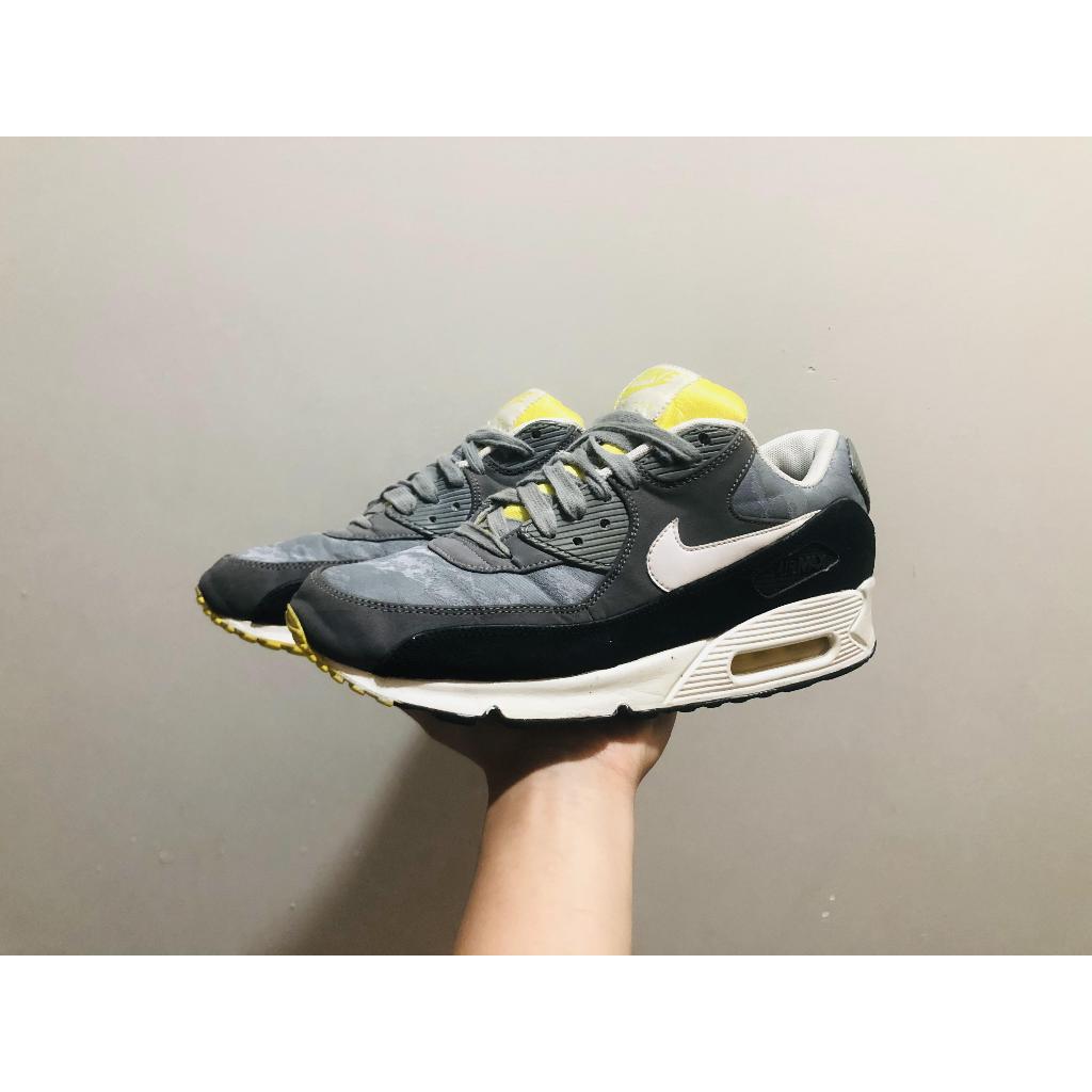Giày Nike Air Max 90 Premium 'Dark Grey Volt' - Size 43