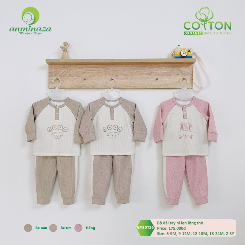 Bộ Anminaza nỉ cho bé trai bé gái