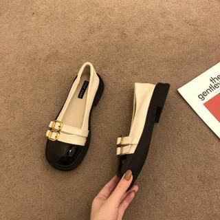 Giày Búp Bê Nữ lolita Đế Chống Trơn Trượt Mút Phồng Đi Êm Chân 155