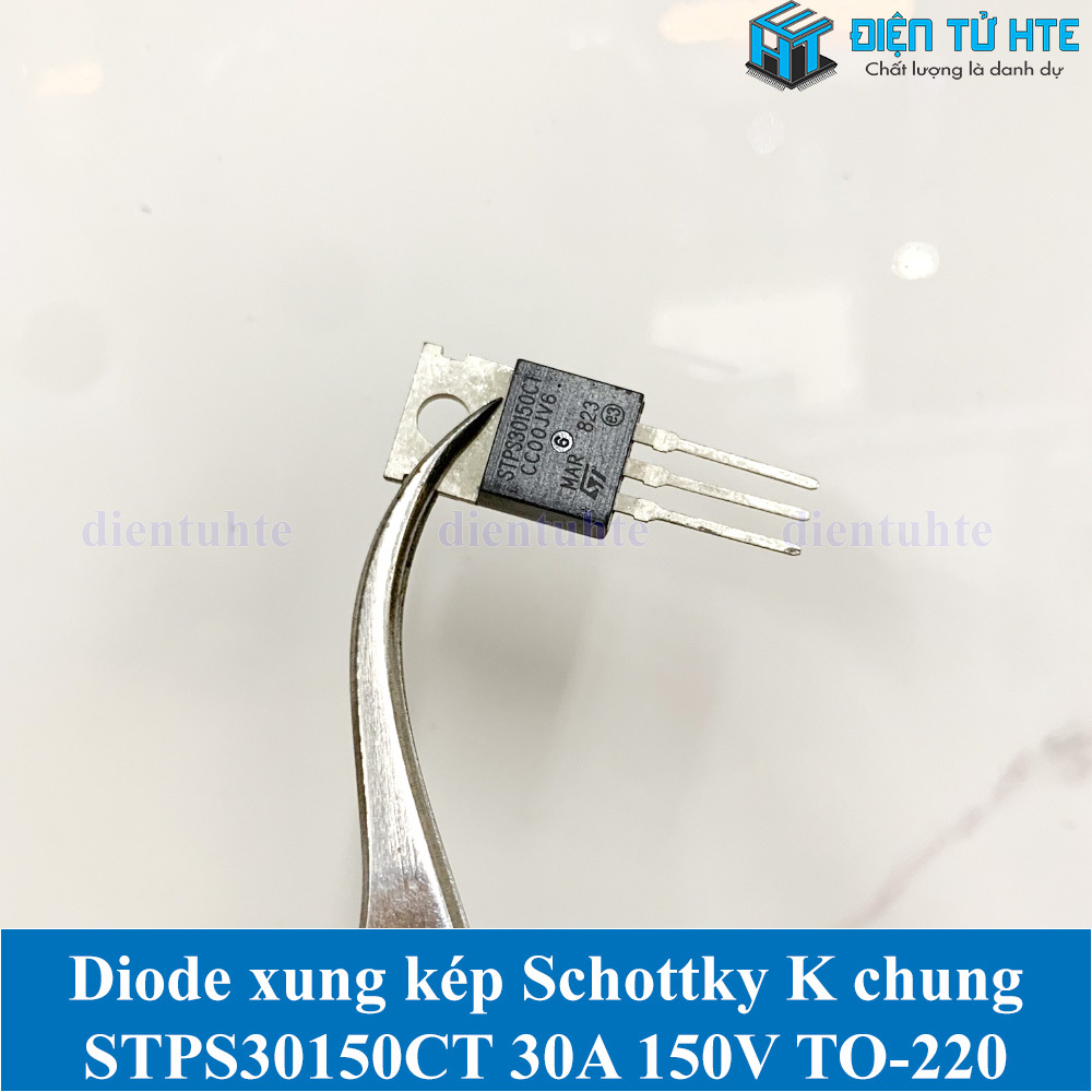 Diode xung kép Schottky Cathode chung 30150 STPS30150CT 30A 150V TO-220