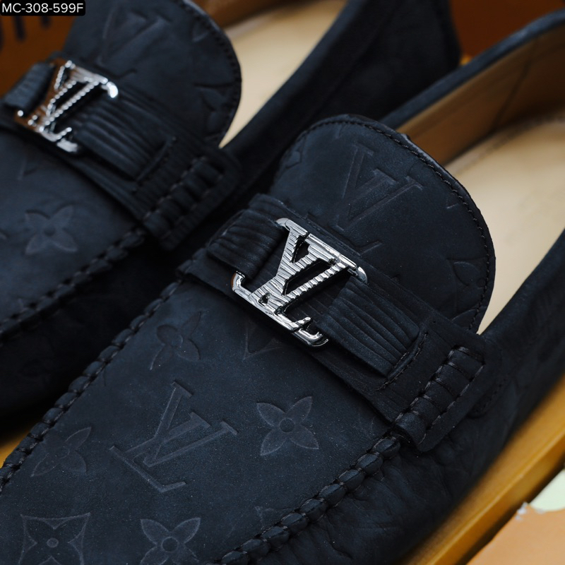 Giày da lộn nam thời trang✅ Giày lười nam da lộn cao cấp 🎁  ✅ Bảo hành nổ da 1 năm💥 MC308