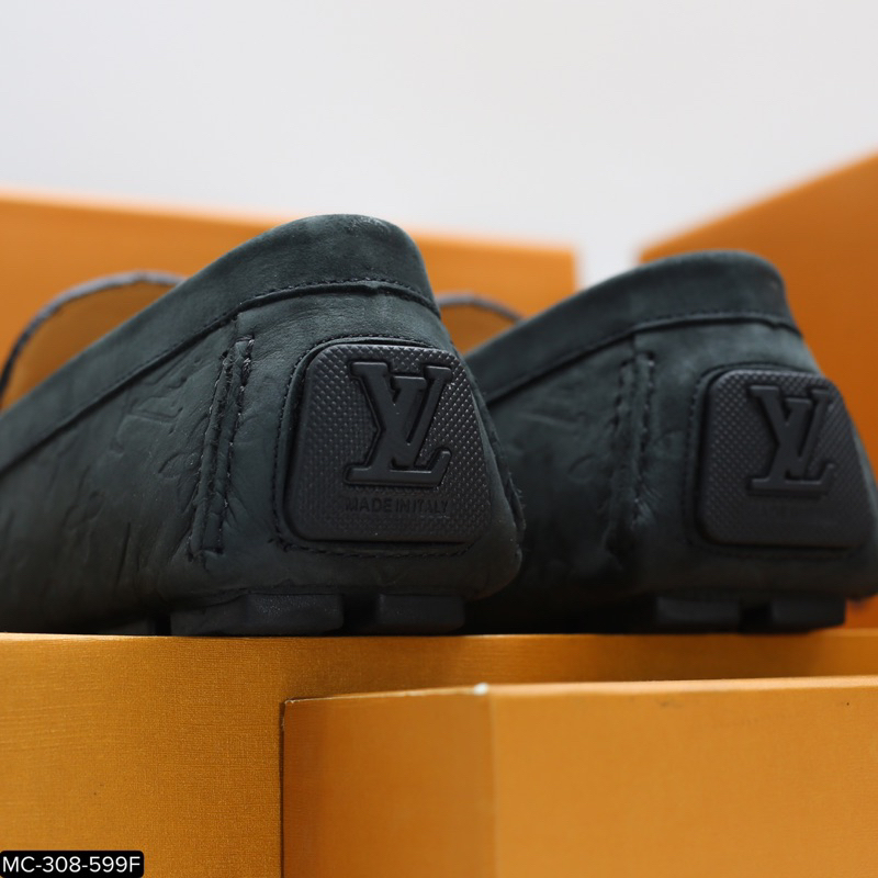 Giày da lộn nam thời trang✅ Giày lười nam da lộn cao cấp 🎁  ✅ Bảo hành nổ da 1 năm💥 MC308