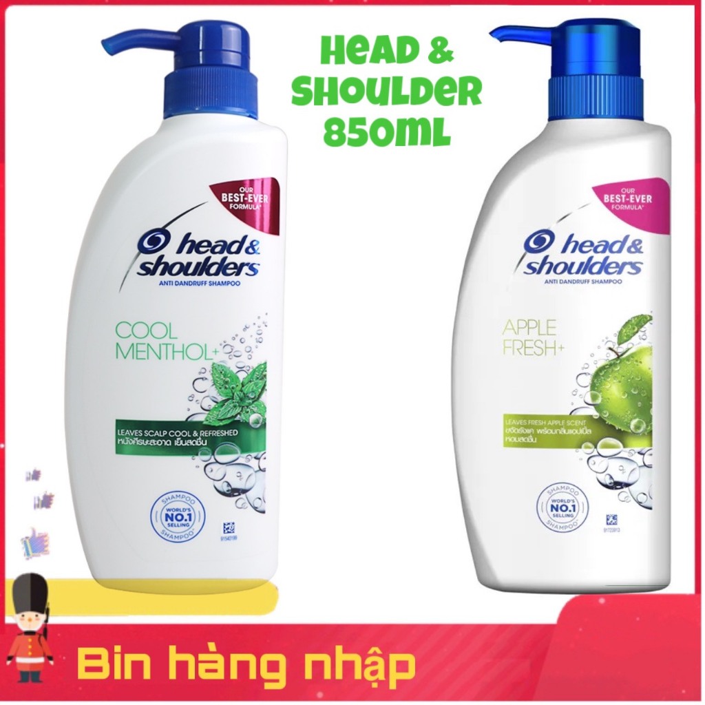 Dầu Gội Head Shoulders Thái Lan 370ml và 850ml
