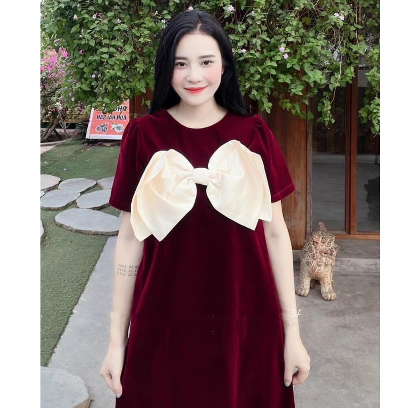 Váy bầu thu đông tiểu thư sang chảnh-Váy bầu cao cấp💗thiết kế sang chảnh mặc đi làm đi chơi đều được