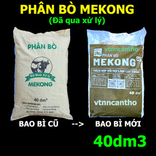 Phân bò đã qua xử lý Mekong