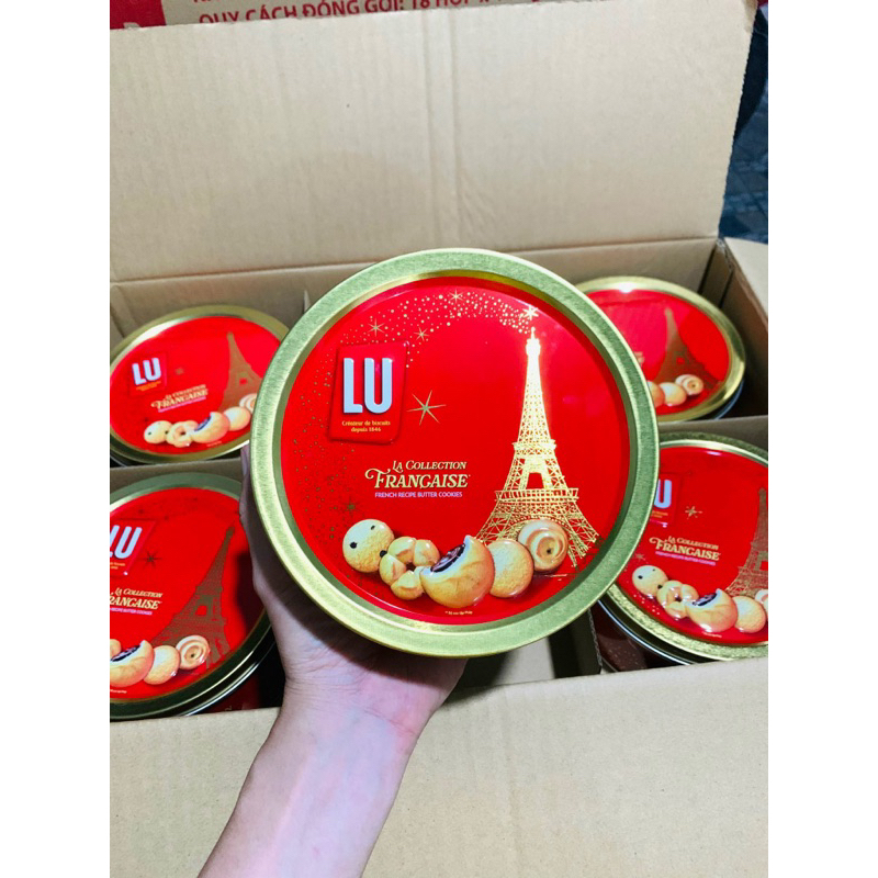 BÁNH LU HỘP THIẾC Cao Cấp 180G