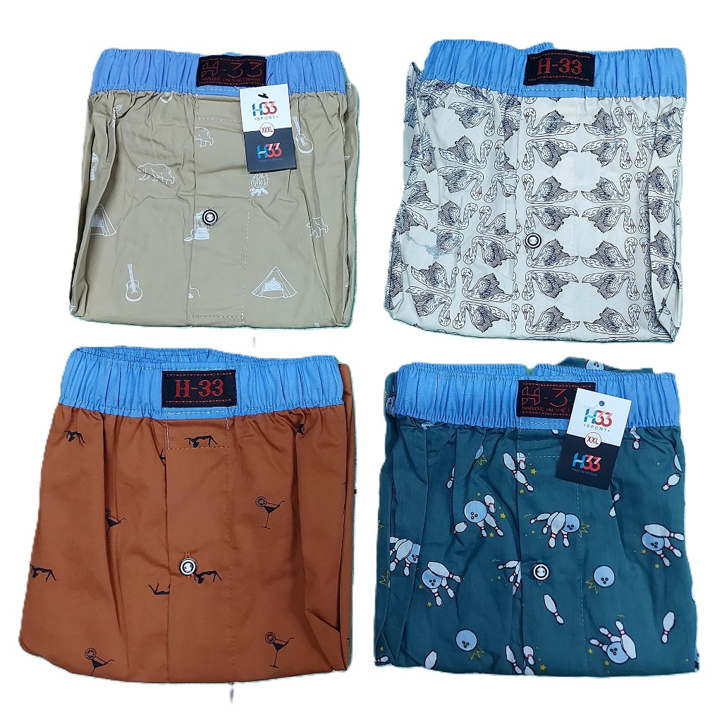Quần Đùi Nam H33 Size L đến 2XL