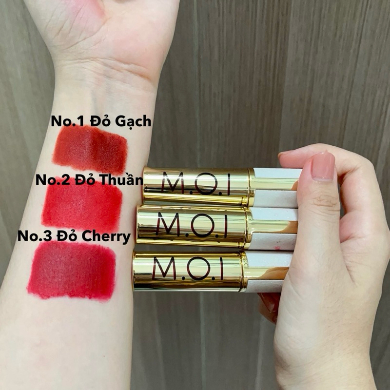 Son Kem Lì MOI - BST mùa Lễ Hội - Son MOI COSMETICS Hồ Ngọc Hà