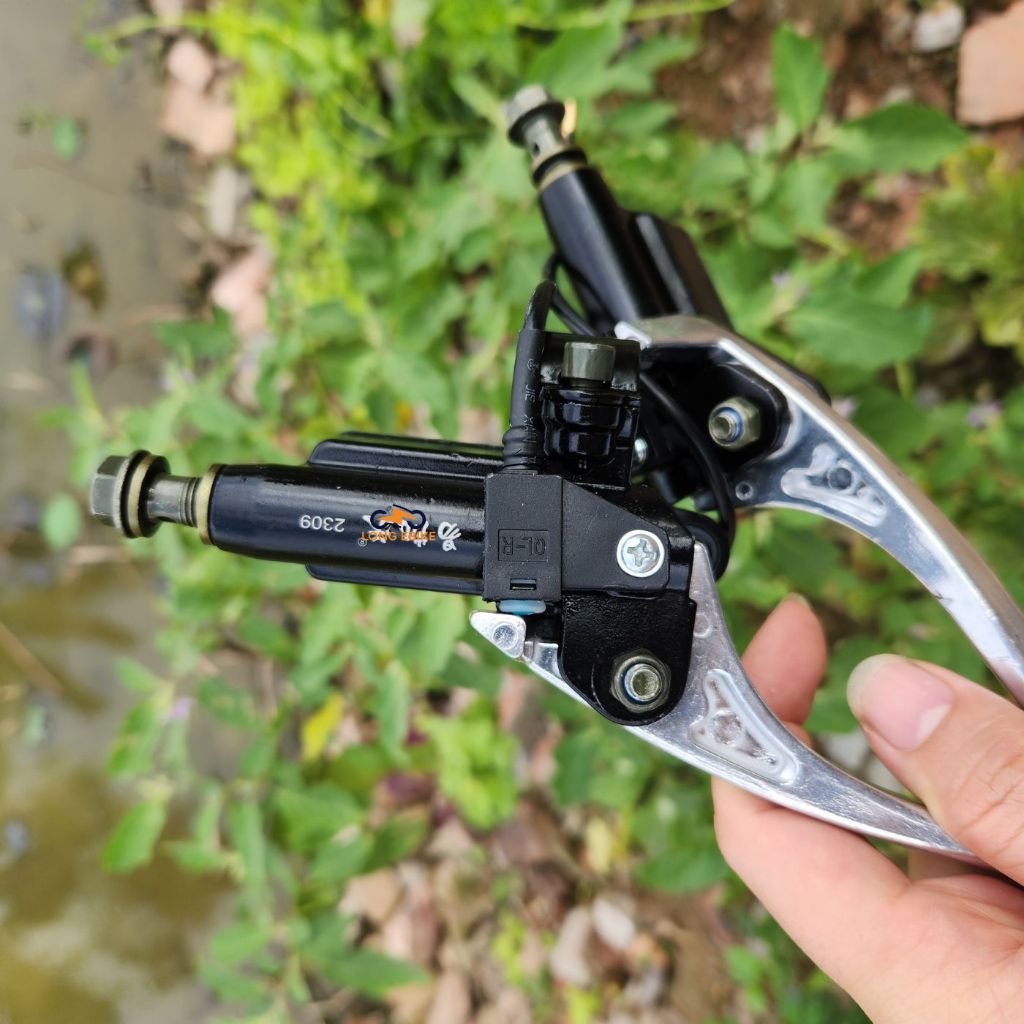 Tay phanh dầu, chân gương tuỳ chỉnh 10mm