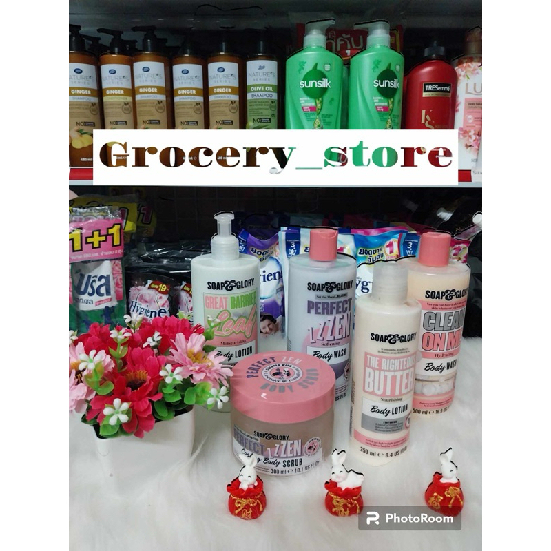 Sữa tắm Soap &amp; Glory thơm mịn da Clean On Me/ Great Barrier Leab/ Perfect  Zen/ The Righteous Butter/ Perfect 1 zZen