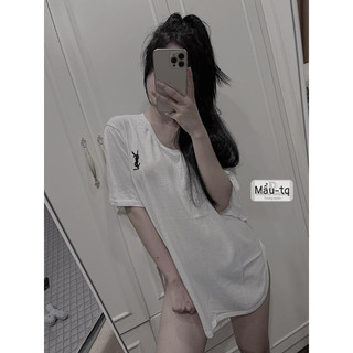 Áo phông đuôi tôm cổ tim
