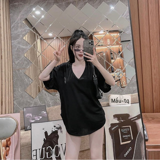 Áo phông đuôi tôm cổ tim
