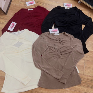 Áo Dúm Ngực BIGSIZE Dài Tay Chất Nhúng Kim Cương Sang Chảnh AT52