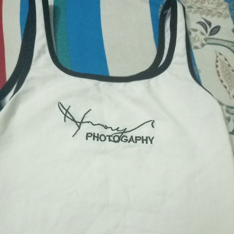 Áo dây trắng cho bé