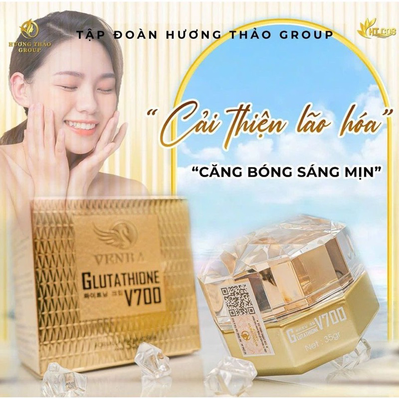 Kem Dưỡng Da Glutathione V700 Hương Thảo Group